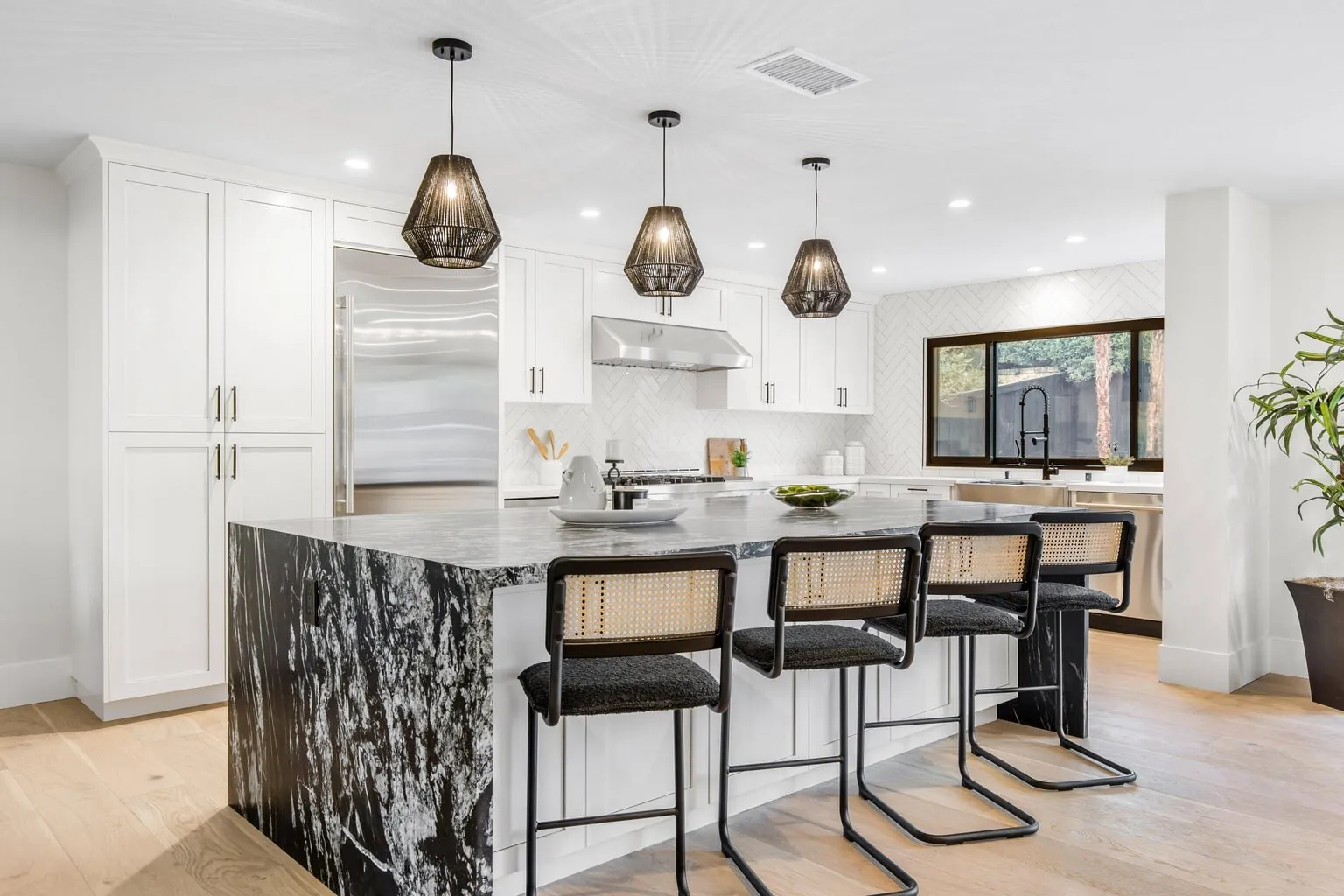 Contemporary Kitchen Remodel by Conejo Woodworks project photo 2