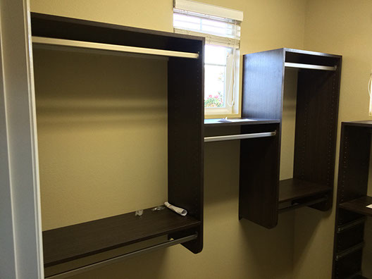 Custom Paint Grade Wainscoting and Crown Molding with a Swiss Coffee Lacquer Finish.