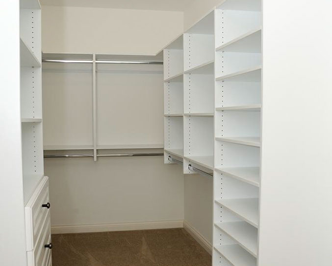 Custom Paint Grade Wainscoting and Crown Molding with a Swiss Coffee Lacquer Finish.